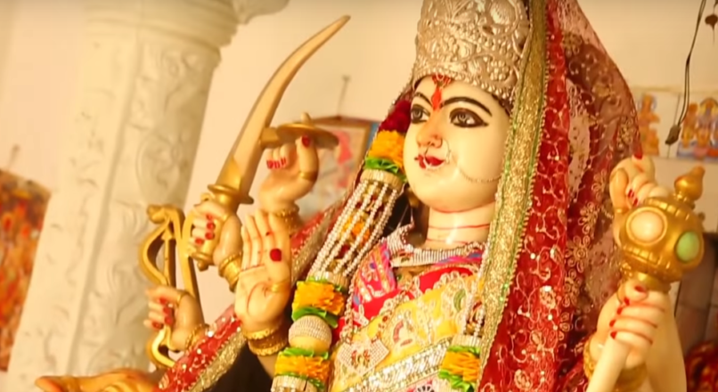 Navami Ke Mela Mein Shobhe Singar Sherawali Ke Nisha Dubey Devi geet Released
